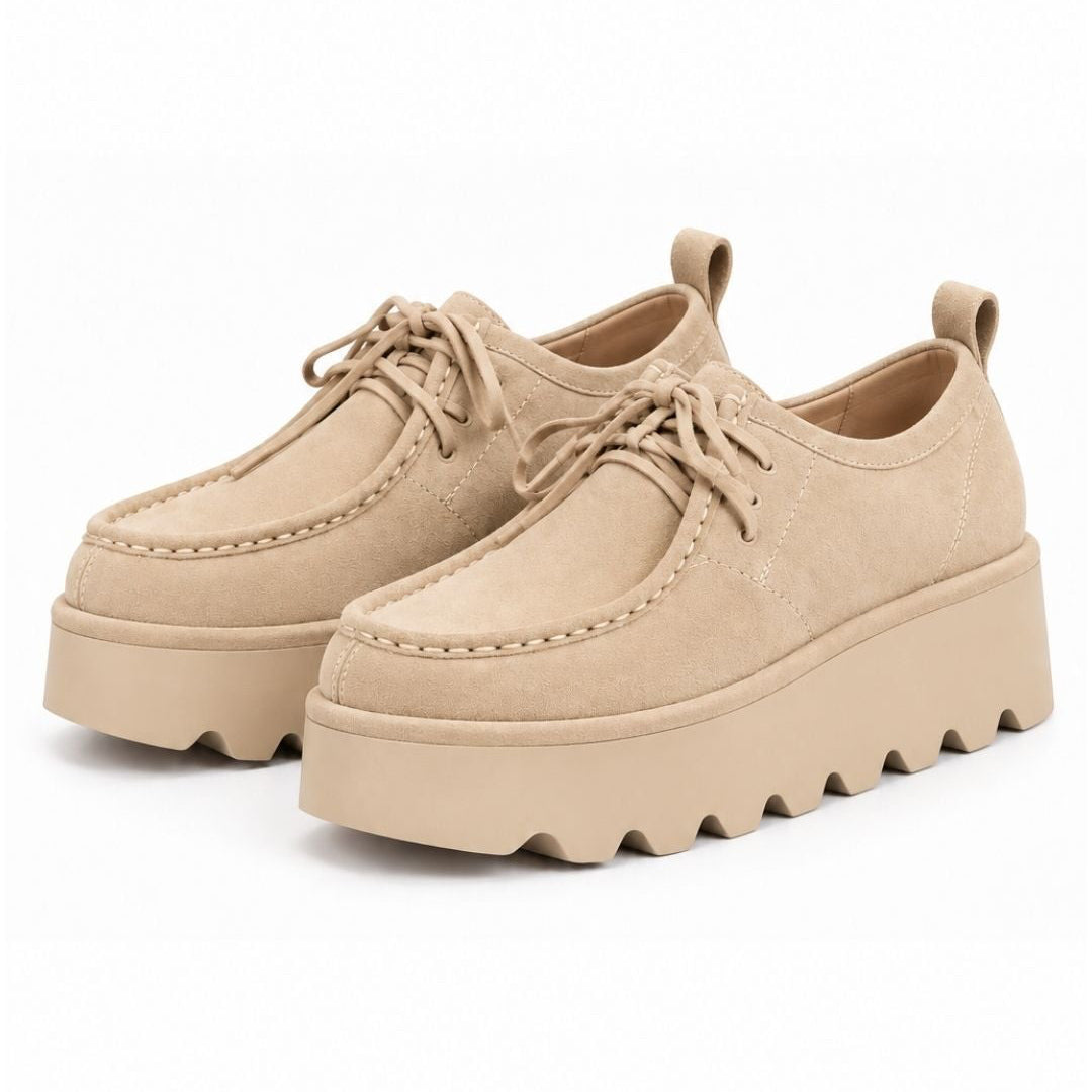 GAROTAS PLATAFORMA BEIGE