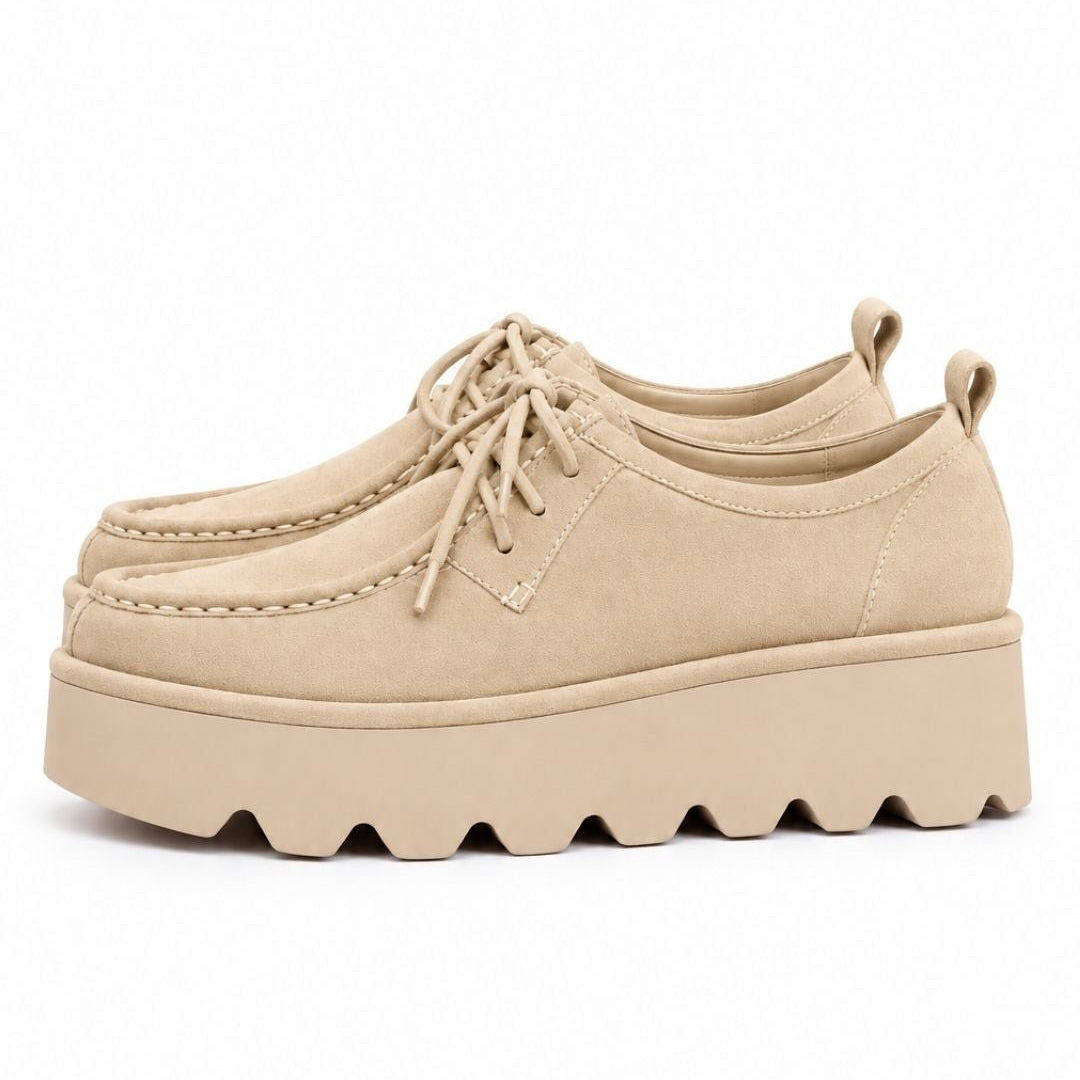 GAROTAS PLATAFORMA BEIGE